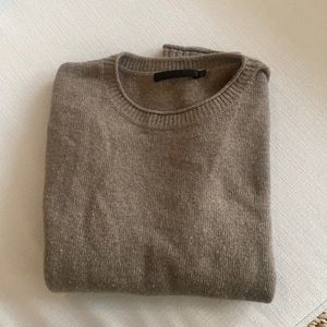 Jenni Kayne Everyday Sweater in Taupe/Brown
